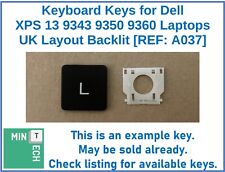 Keyboard Replacement Keys for Dell XPS 13 9343 9350 9360 Laptops UK Backlit