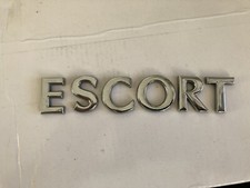 1995  00 FORD ESCORT MK6 CHROME PLASTIC REAR LETTERS Cosworth