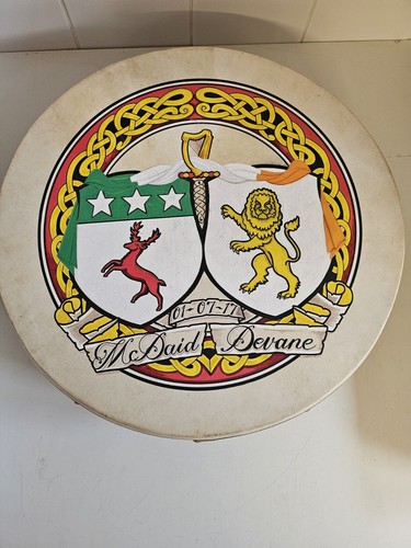 Vintage irish bodhran drum - vintage,