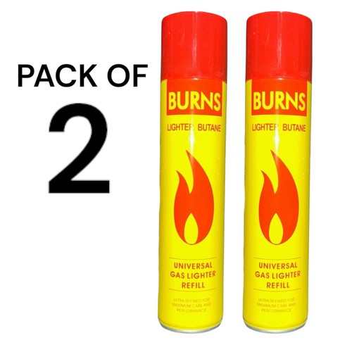 2pc burns butane - burns, universal