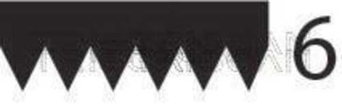 Black ribbed belt triscan - v-ribbed,