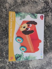 Wooden Toy Box - Dog Animal |