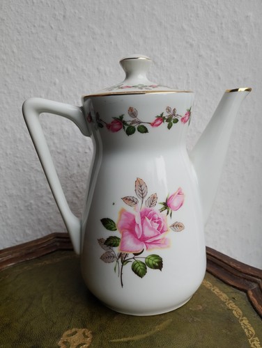 White apilco porcelain teapot - apilco,
