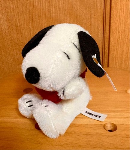 Steiff snoopy plush with red - plush,