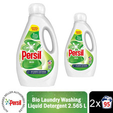 Persil XXXL Washing Liquid Detergent Bio Stain Removal 2.565L, 190 Washes
