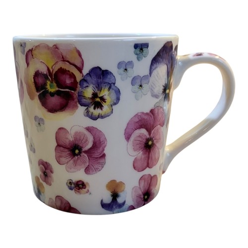 Fine bone china pansies flower - china,