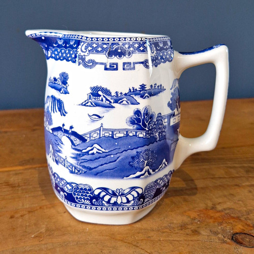 Ringtons pint willow pattern - ringtons,