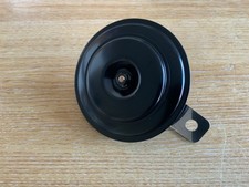 TOP QUALITY 6V MOTORCYCLE HORN 90MM BLACK 115BD LOUD