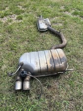 Audi A3 8p 3.2 V6 Exhaust Back Box/ Rear Exhaust Section