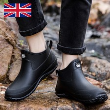 Mens Rain Boots Garden Outdoor