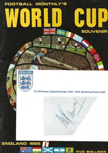 Alf ramsey england - alf,