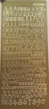 Peel Off Stickers - ALPHABET