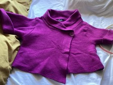 PERUZZI PINK WOOL SHORT WRAP
