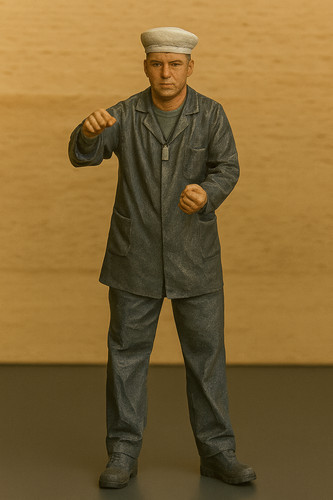 Tg1f model yacht helmsman - model,
