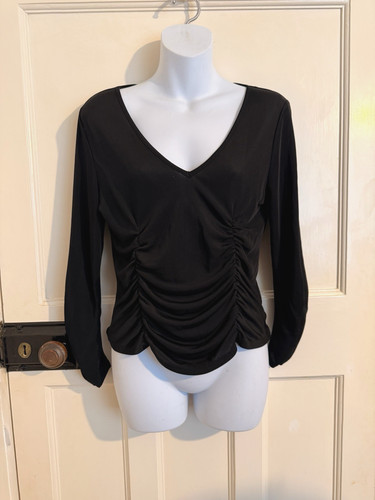 Gharani strok top black - gharani,