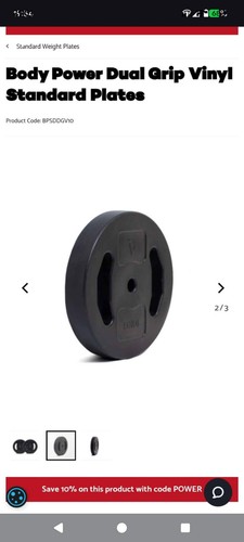 10kg weight plates bodymax - 10kg,