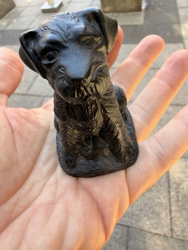 Vintage hand carved wooden - hand,
