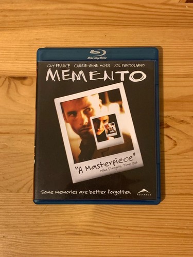 Memento blu ray - blu-ray, christopher