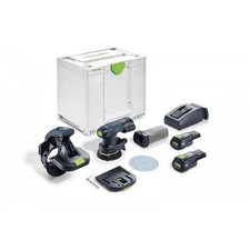 Festool ES-ETSC125 3.1 18v Cordless Edge Sander 2 x 3.1ah Batteries + Systainer