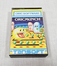 Oric Munch by Tansoft for Oric-1/Atmos on cassette tape. Untested.