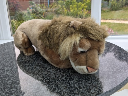 Zsl lion soft toy - zsl, plush