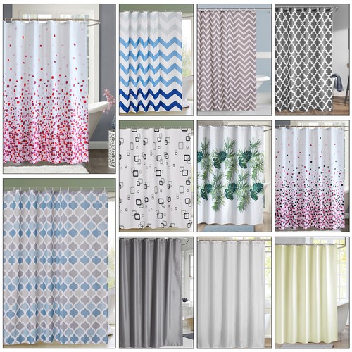 Printed bathroom shower - printed,