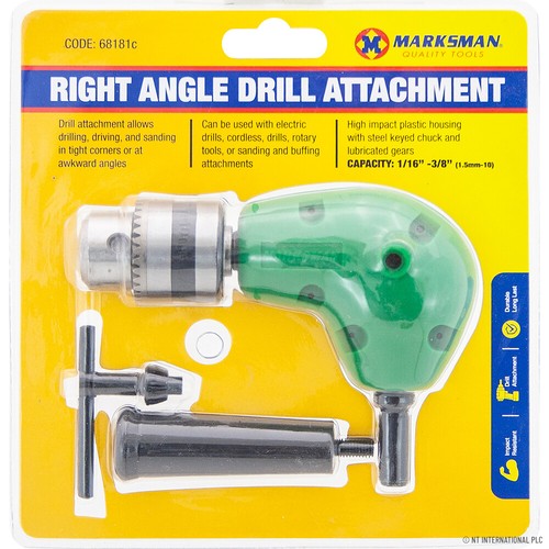 Right angle drill - angle, attachment