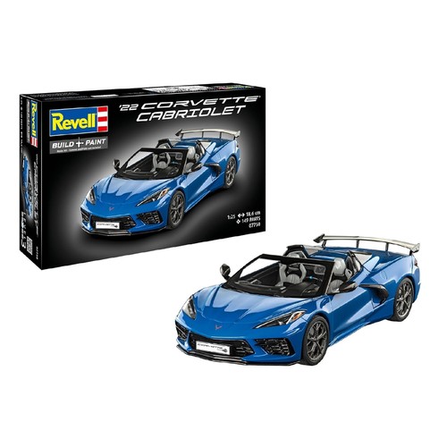 Revell corvette cabriolet - 22,