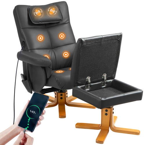Homcom massage recliner chair - massage,