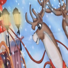 New Christmas Curtains Durable