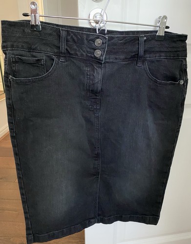 Denim pencil skirt size 14 - pencil,