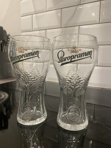 Pair staropramen pint - of,