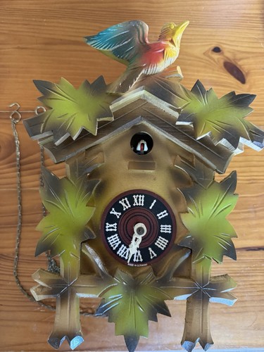 Vintage cuckoo clock - clock, german