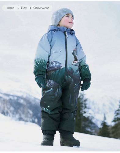 Molo boys snowsuit - boys, in