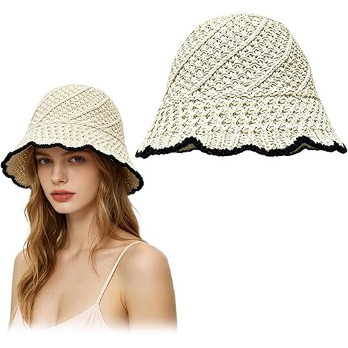 Beach straw hat breathable - beach,