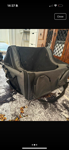 Soft sided dog travel crate - dog,