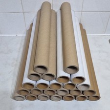 24 Empty Large Cardboard Tubes