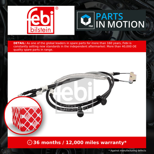 Handbrake cable fits vauxhall - cable,
