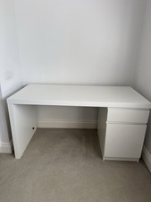 IKEA MALM Desk White 140x65cm
