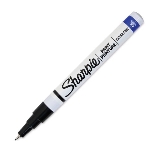 Black sharpie paint - black,