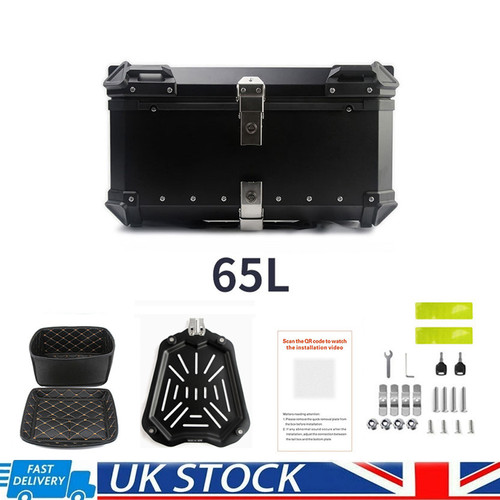 65l aluminium motorcycle rear - aluminium,