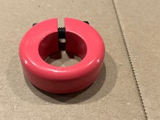 🍀NEW BMX OLD SCHOOL 25.4 ROUND “PINK” SEAT POST CLAMP FITS MONGOOSE DECADE PRO