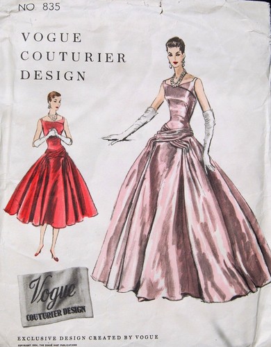 1954 vintage vogue sewing - 1954,