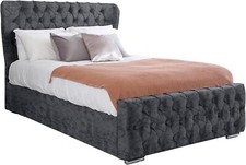 Upholstered Velvet Bed Frame