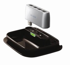 Belkin 7 Port 2 In 1 USB 2.0 Hi Speed Detachable Travel Hub For Desktop, PC, Mac