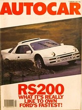 AUTOCAR MAGAZINE 07-JAN-87 -