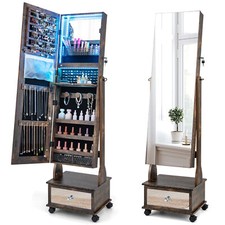 Standing Jewelry Armoire