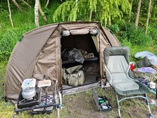 *BARGAIN *cyprinus typhoon Max Headroom Khaki bivvy  *COLLECTION ONLY*
