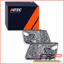 2X HEADLAMP HEADLIGHT H4 W/O FOG LAMP LEFT+RIGHT FOR VW BORA 1J +ESTATE 1.4-2.8