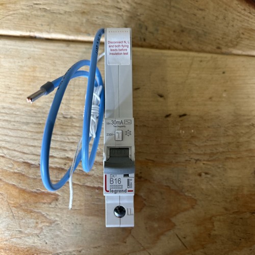 Legrand 16amp rcbo 30ma - 30ma, b
